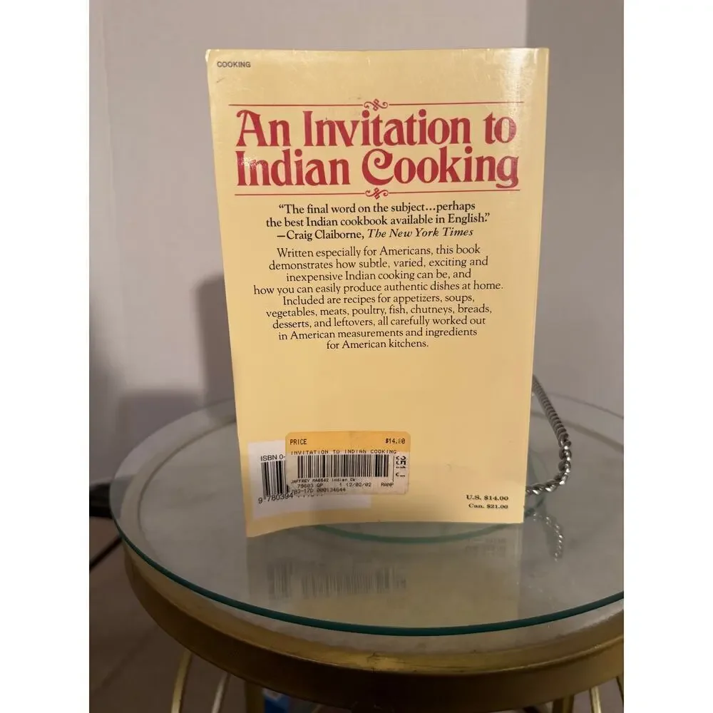 Madhur Jaffrey Invitation to Indian Cooking Vintage Delhi Recipes